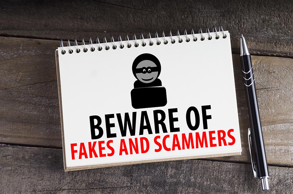 Beware Of Fakes And Scammers white opting for personal loans for people with bad credit